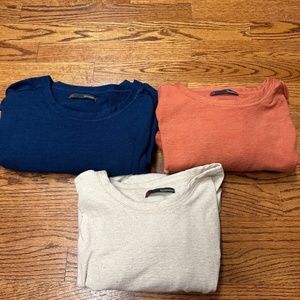 Tezomeya Loopwheeled Cotton T-shirt Men's Size Large Made in Japan